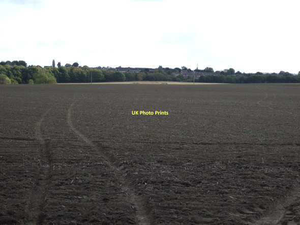 Photo 6"x4" Farmland, Grimpit Hill Royston\/SE3511 c2011