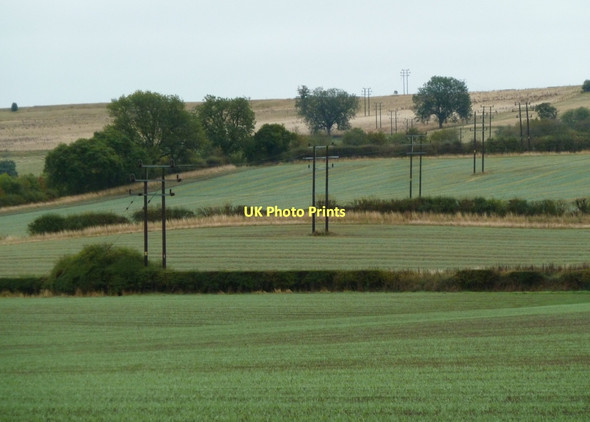 Photo 6"x4" Hillside below Palterton Bolsover c2011
