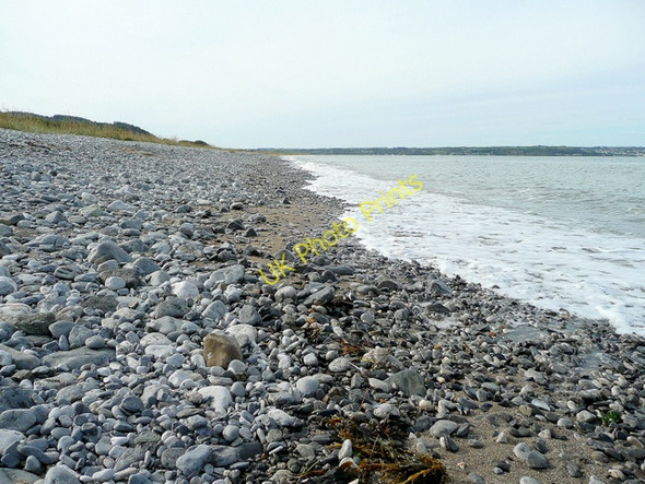 Photo 6"x4" Red Wharf Bay at high tide Llanddona c2009