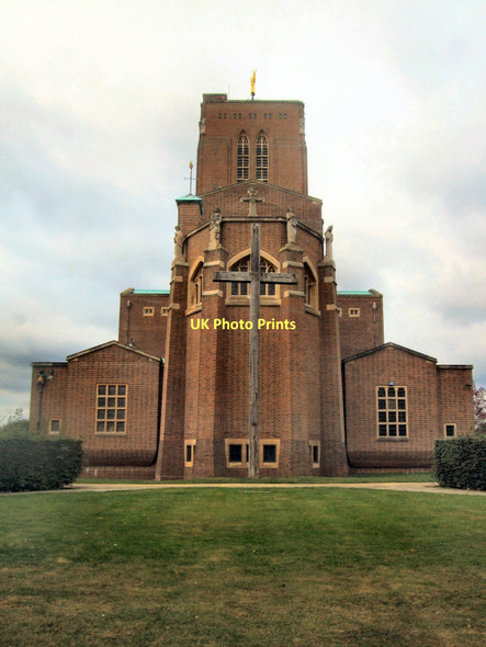 Photo 6"x4" Guildford Cathedral Guildford c2011