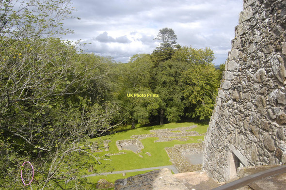 Photo 6"x4" View from the top of Huntly Castle Huntly c2011