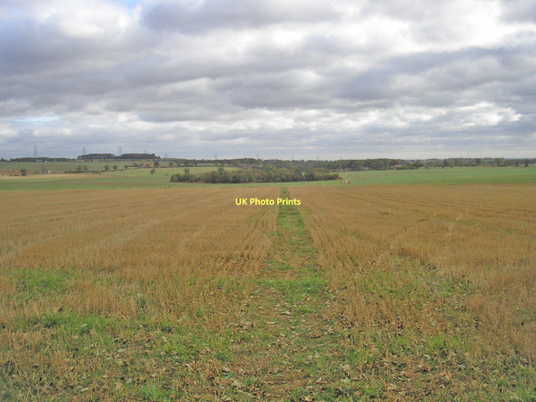 Photo 6"x4" Footpath above Skelbrooke Hampole c2011
