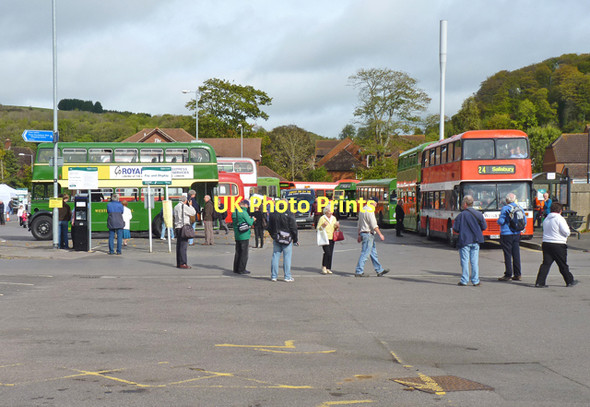 Photo 6"x4" Annual Warminster Vintage Bus Rally Warminster c2011
