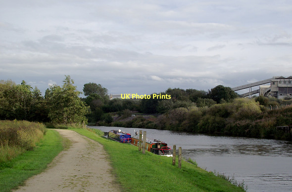 Photo 6"x4" The River Weaver near Anderton, Cheshire Northwich c2011