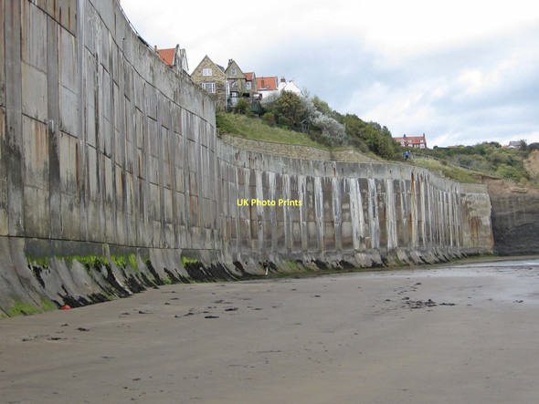 Photo 6"x4" How long will this hold back the sea? Fylingthorpe c2011