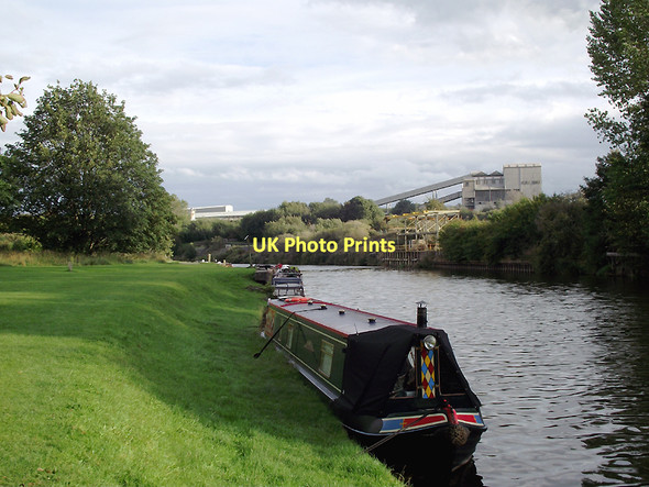 Photo 6"x4" The River Weaver near Anderton, Cheshire Northwich c2011