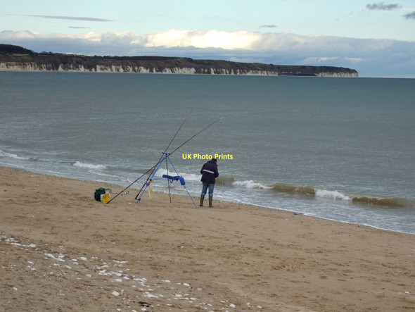 Photo 6"x4" Fishing, Bridlington North Sands Bridlington c2011