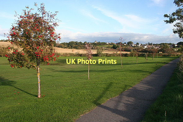Photo 6"x4" Cycle Track to Auldearn Auldearn c2011