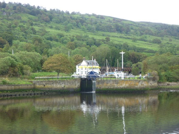 Photo 6"x4" Doon The Watter - 25th June 2011 : The Entrance To Bowling Basin Erskine c2011