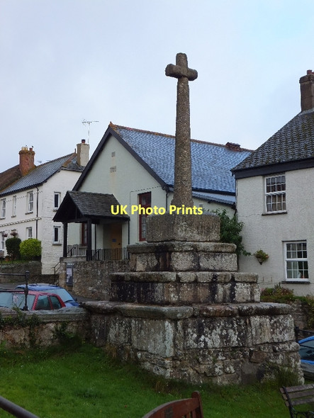 Photo 6"x4" The stone cross at South Zeal South Zeal c2011