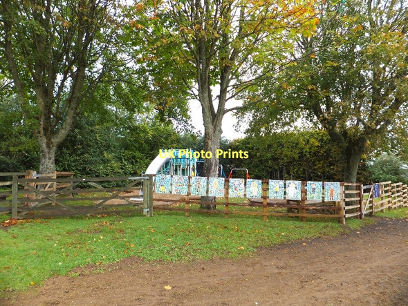 Photo 6"x4" South Zeal playground South Zeal c2011