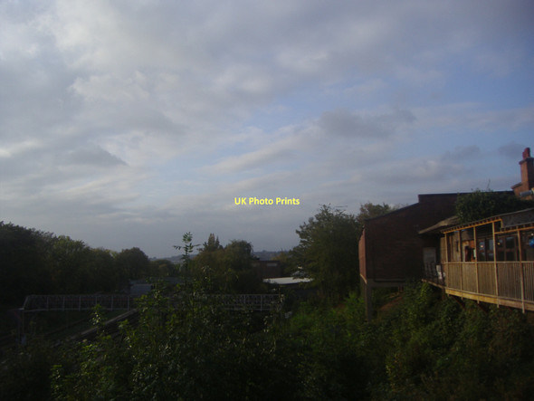 Photo 6"x4" View from the railway bridge by Finchley Central station Finchley c2011
