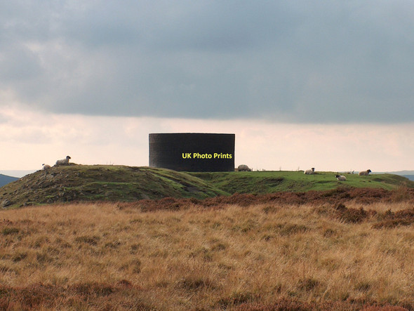 Photo 6"x4" Totley Tunnel air-shaft - Totley Moor Nether Padley c2011