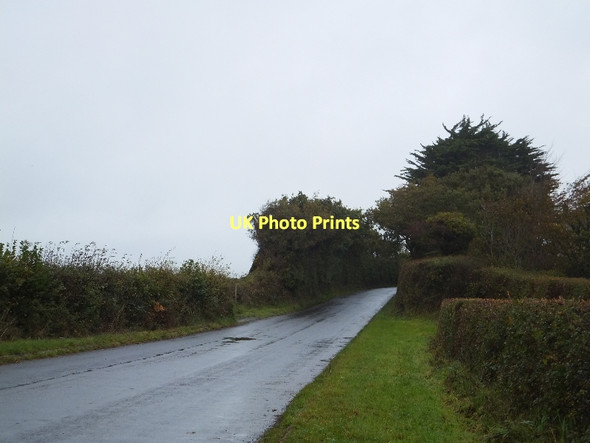 Photo 6"x4" The road to Crosslands Sticklepath\/SX6394 c2011