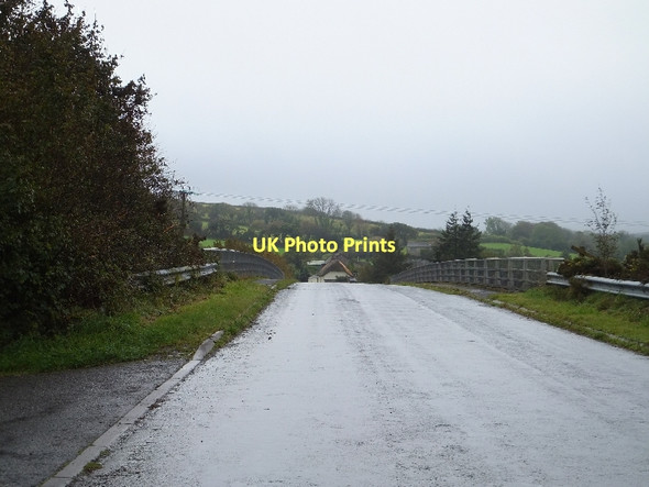 Photo 6"x4" Bridge over A30 at Tongue End Sticklepath\/SX6394 c2011