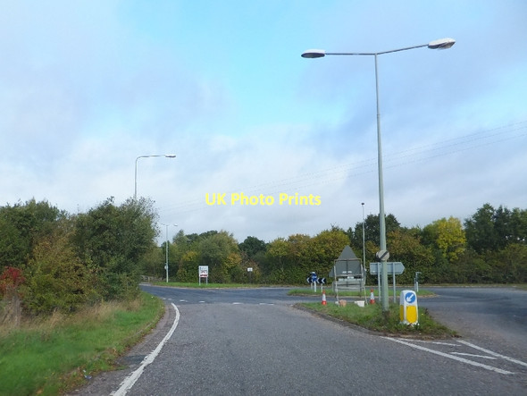 Photo 6"x4" Roundabout at Fingle Glen Pathfinder Village c2011