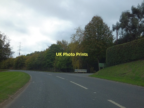 Photo 6"x4" Tedburn Road passing Orchard Nurseries Halsfordwood c2011