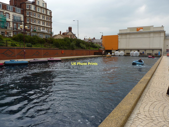 Photo 6"x4" Bridlington boating lake Bridlington c2011