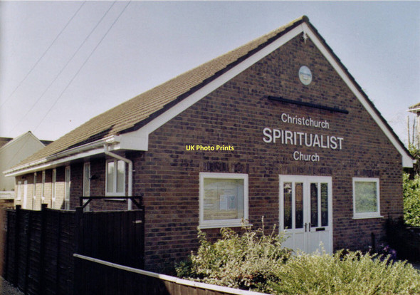 Photo 6"x4" Christchurch Spiritualist Church Christchurch\/SZ1592 c2011