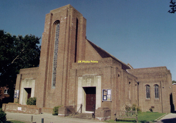 Photo 6"x4" Immanuel United Reformed Church, Southbourne Christchurch\/SZ1592 c2011
