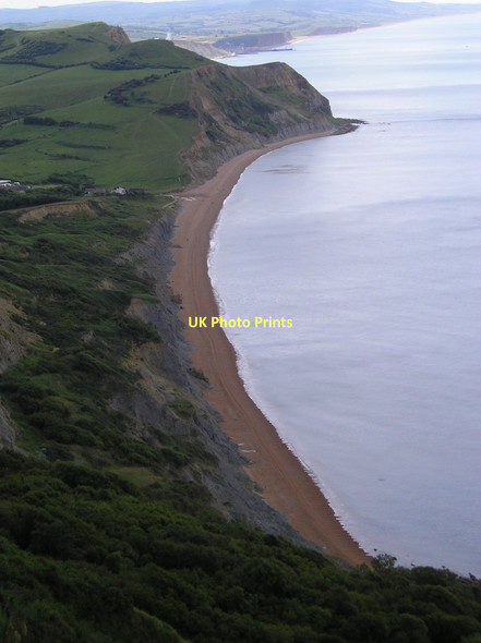 Photo 6"x4" Looking east from Golden Cap Seatown\/SY4291 c2004