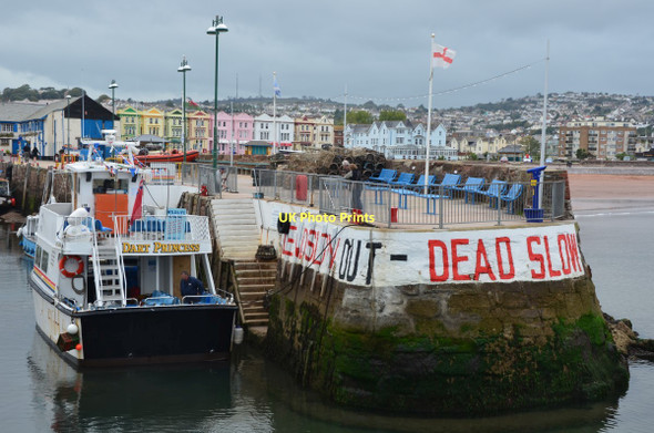 Photo 6"x4" Paignton Harbour Entrance Paignton c2011