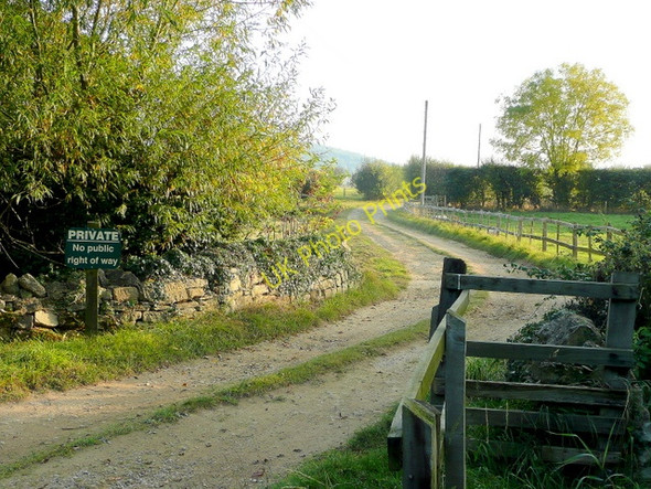 Photo 6"x4" Private track to Groveleys Toddington\/SP0332 c2009