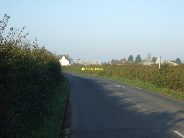 Photo 6"x4" Temple Lane heading west Acaster Malbis c2011