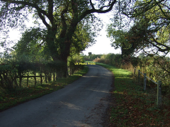 Photo 6"x4" Back Lane heading south Acaster Selby c2011