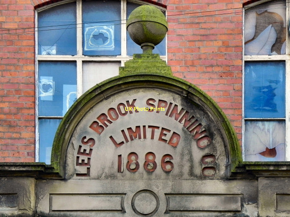 Photo 6"x4" Lees Brook Spinning Company Oldham c2011