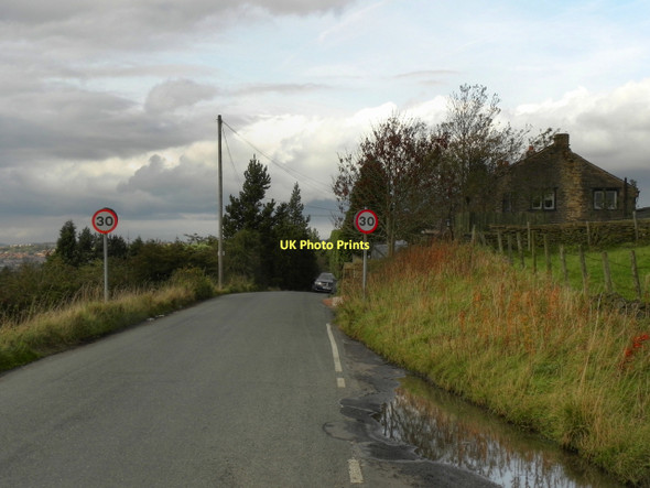 Photo 6"x4" Lane Head Road, Top of Lane Mossley\/SD9701 c2011