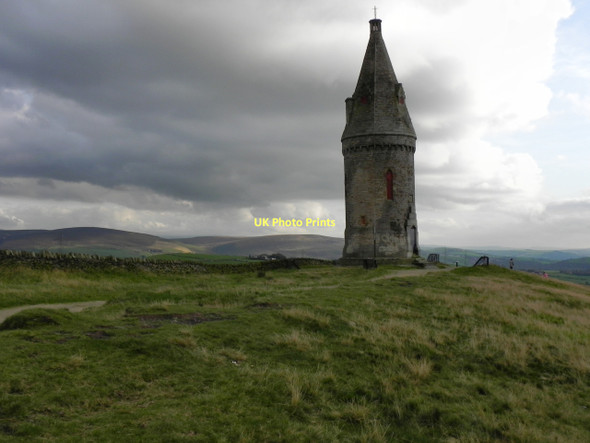 Photo 6"x4" Hartshead Pike Mossley\/SD9701 c2011