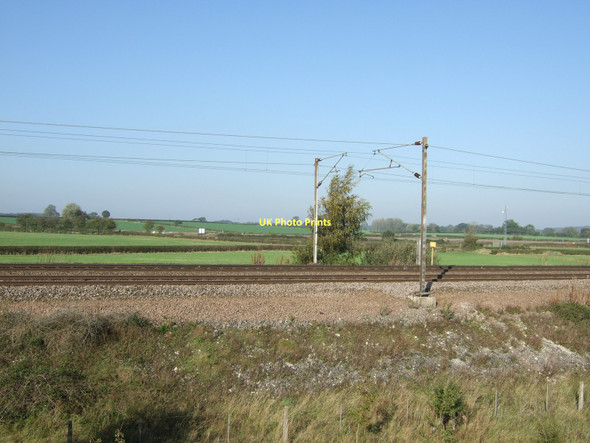 Photo 6"x4" Doncaster to York railway Appleton Roebuck c2011