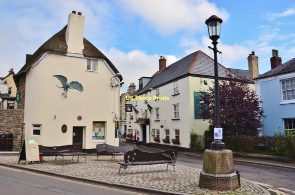 Photo 6"x4" Moretonhampstead: Town Centre Moretonhampstead c2011