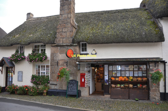 Photo 6"x4" Dunsford Post Office, Devon Dunsford\/SX8189 c2011
