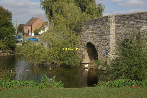 Photo 6"x4" Bidford Bridge Barton\/SP1051 c2011
