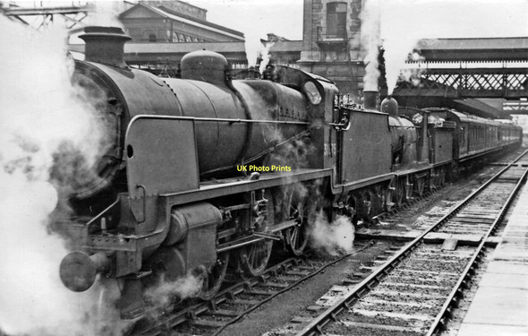 Photo 6"x4" Down SR express at Exeter (St Davids) Exeter c1949