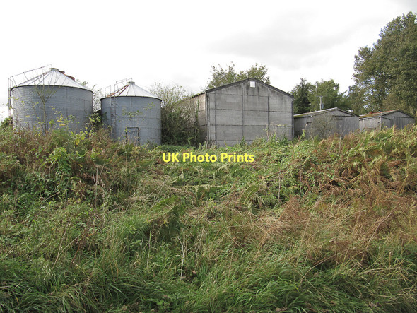 Photo 6"x4" Grain bins at Skelton Banks Farm Cawthorne\/SE7789 c2011