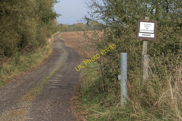 Photo 6"x4" Access Road to Woodend Farm Grindon\/NZ3925 c2009