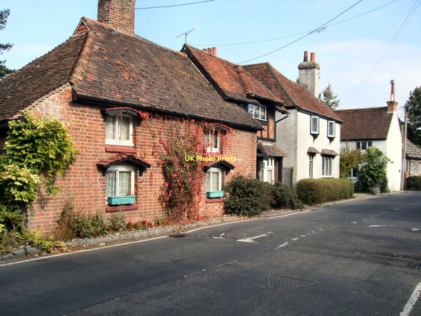 Photo 6"x4" Cottages in The Street Bramber c2011
