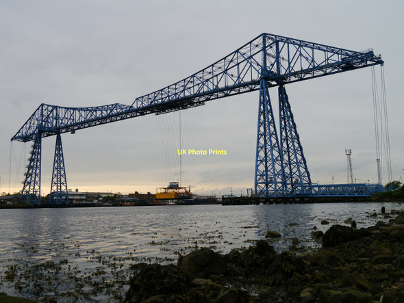 Photo 6"x4" Middlesbrough Transporter Bridge Port Clarence c2011