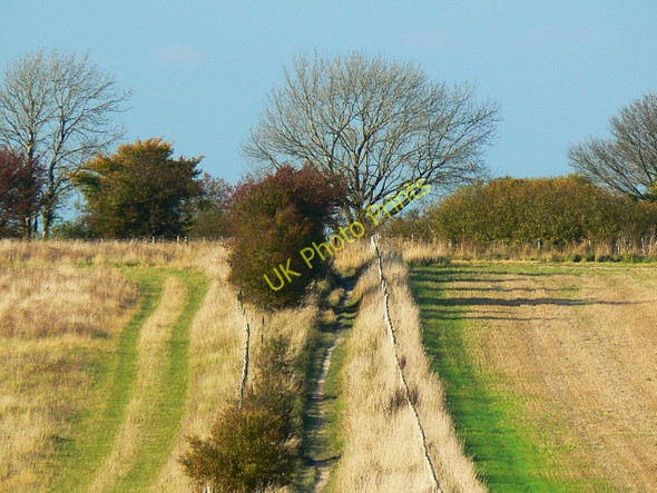 Photo 6"x4" The Mid Wilts Way, Bromham CP Heddington c2009
