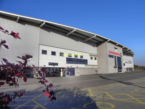 Photo 6"x4" Keepmoat Stadium, Polypipe Stand Doncaster c2011