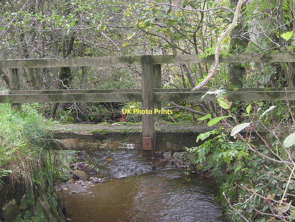 Photo 6"x4" Footbridge over the River Seven Thorgill c2011