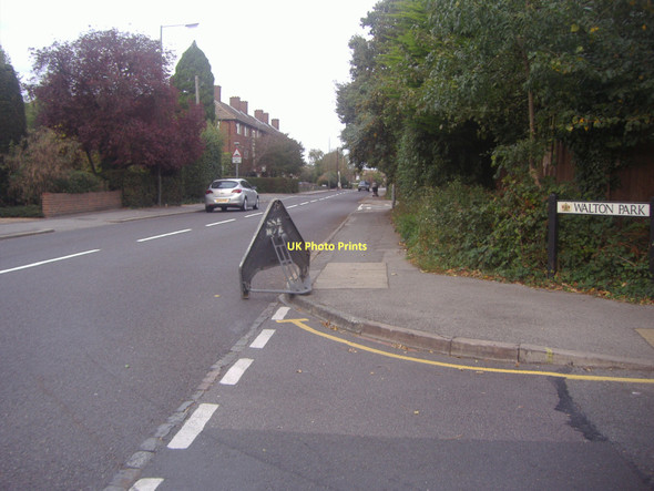 Photo 6"x4" Corner of Walton Park and Rydens Road, Walton on Thames Walton-on-Thames c2011