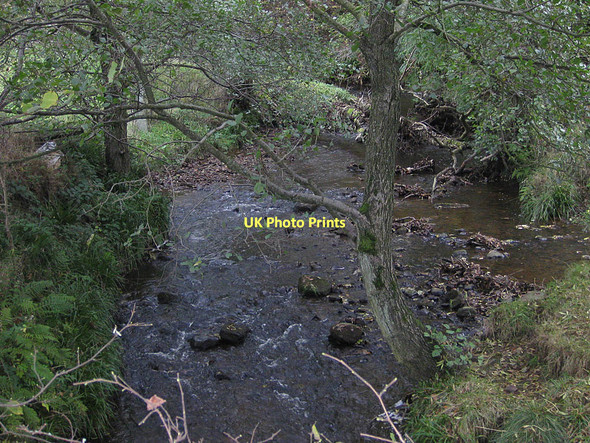 Photo 6"x4" River Seven, downstream view Thorgill c2011