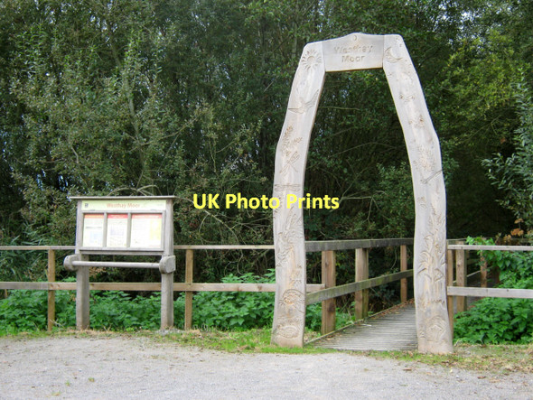 Photo 6"x4" Archway, Westhay Moor Nature Reserve Bagley\/ST4545 c2011
