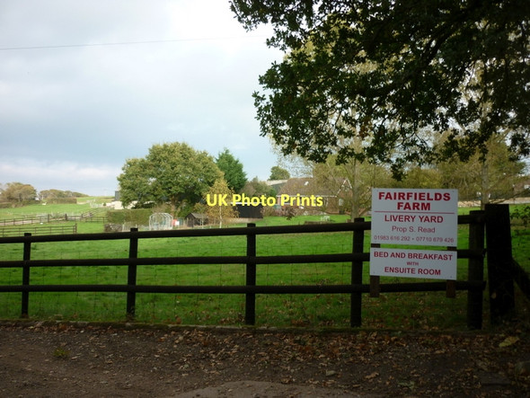 Photo 6"x4" Fairfields Farm on Stroud Wood Road Ryde c2011