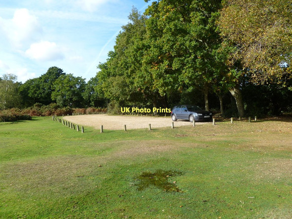 Photo 6"x4" Wootton, Broadley Car Park Wootton\/SZ2498 c2011
