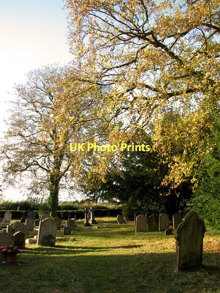 Photo 6"x4" St Andrew's churchyard, Hasketon Woodbridge\/TM2649 c2011